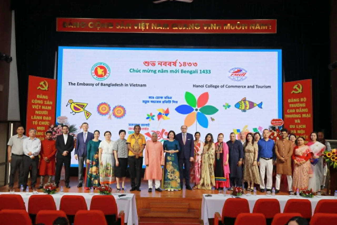 Hòa mình vào không gian Tết cổ truyền Bangladesh tại Hà Nội