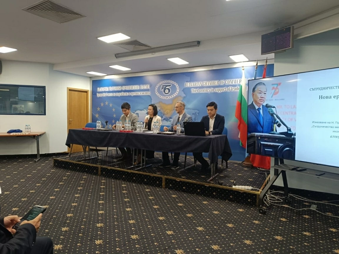 Doanh nghiệp Việt Nam-Bulgaria tìm kiếm cơ hội hợp tác trong lĩnh vực công nghệ, đổi mới sáng tạo và chuyển đổi xanh