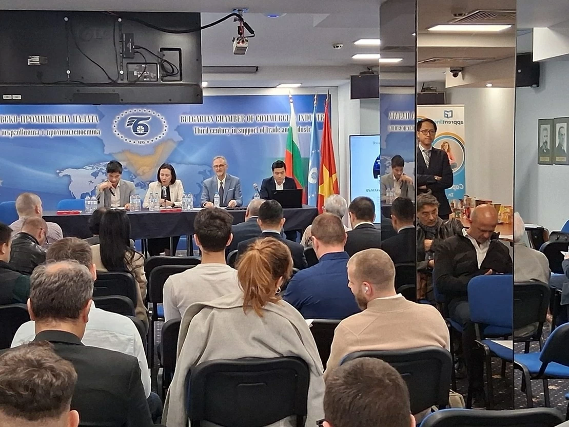 Doanh nghiệp Việt Nam-Bulgaria tìm kiếm cơ hội hợp tác trong lĩnh vực công nghệ, đổi mới sáng tạo và chuyển đổi xanh