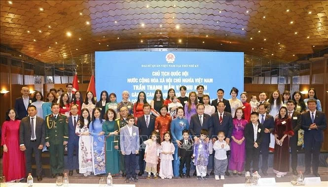 Chủ tịch Quốc hội Trần Thanh Mẫn gặp gỡ cộng đồng người Việt Nam tại Thổ Nhĩ Kỳ
