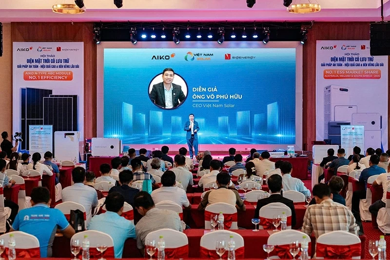 Hội thảo Điện mặt trời có lưu trữ: Giải pháp an toàn - hiệu quả cao và bền vững lâu dài mở ra góc nhìn mới cho thị trường