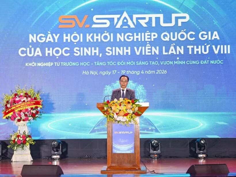 Bộ trưởng GD&ĐT Hoàng Minh Sơn: Hãy học để có năng lực làm chủ, bản lĩnh khởi nghiệp