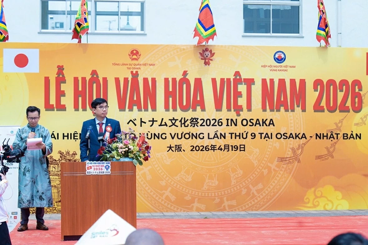 Lễ hội Văn hóa Việt Nam tại Osaka (Nhật Bản) đầy xúc động và lan tỏa