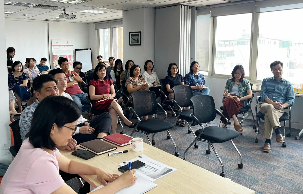 Tọa đàm thu hút sự tham gia đông đảo của Ban Lãnh đạo, cán bộ, nhân viên của Tổ chức SCiV.
