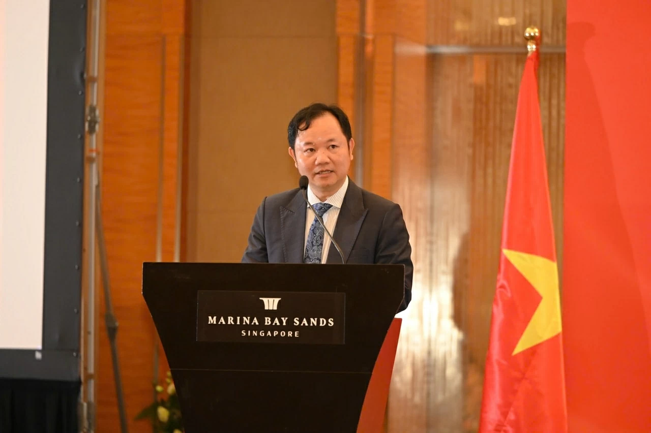 Ông Cao Xuân Thắng - Tham tán Thương mại Việt Nam tại Singapore.
