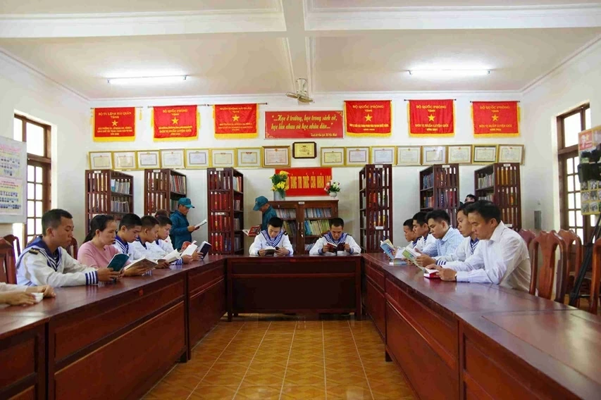 Lan tỏa văn hóa đọc nơi đặc khu Trường Sa