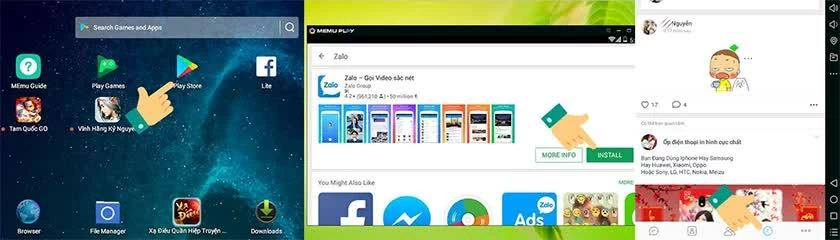 Cách xem nhật ký Zalo trên máy tính bằng giả lập đơn giản. Cách xem nhật ký Zalo trên máy tính bằng giả lập đơn giản.