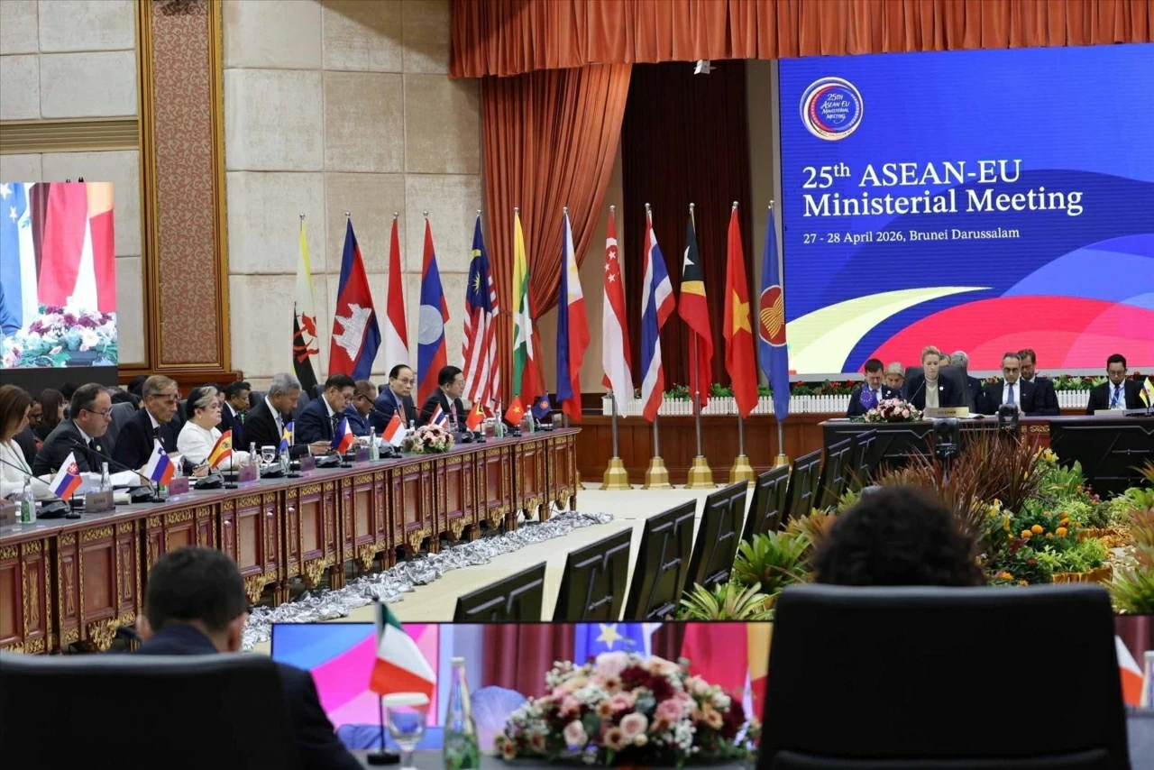 Hội nghị Bộ trưởng Ngoại giao ASEAN-EU lần thứ 25 chính thức khai mạc tại Brunei Darussalam