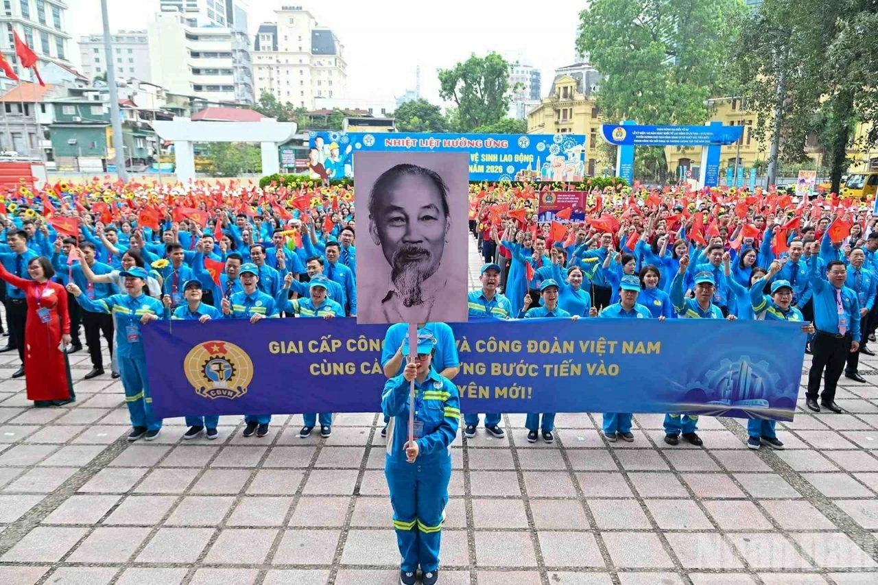 Ngày Quốc tế Lao động (1/5): Khơi dậy mạnh mẽ khát vọng cống hiến của giai cấp công nhân