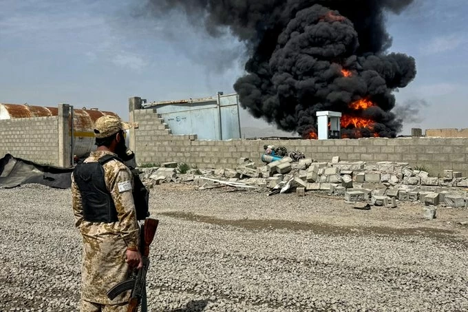 Đụng độ dọc biên giới Pakistan-Afghanistan leo thang, hàng chục người thương vong. (Nguồn: Pakistan TV Digital)