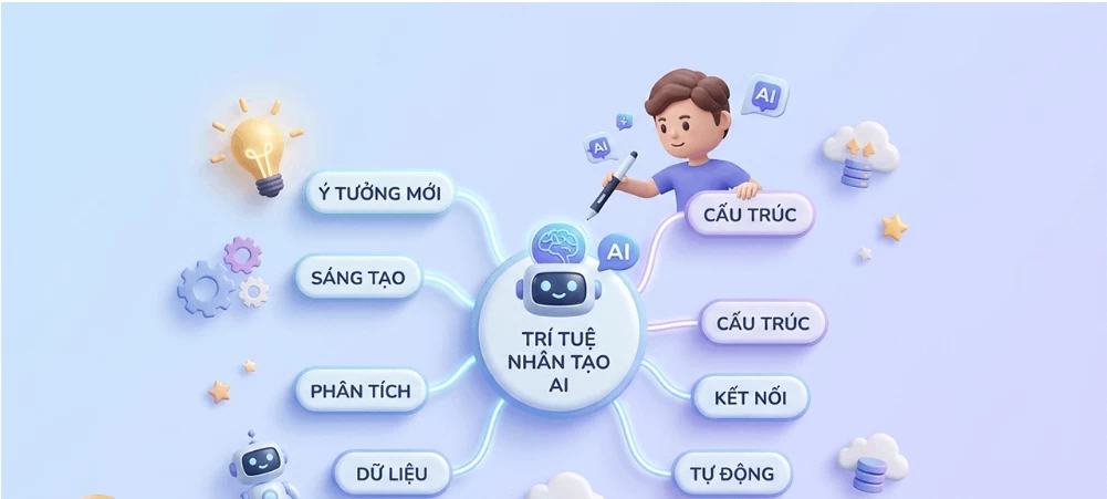 Cách tạo sơ đồ tư duy bằng AI dễ dàng và hiệu quả.