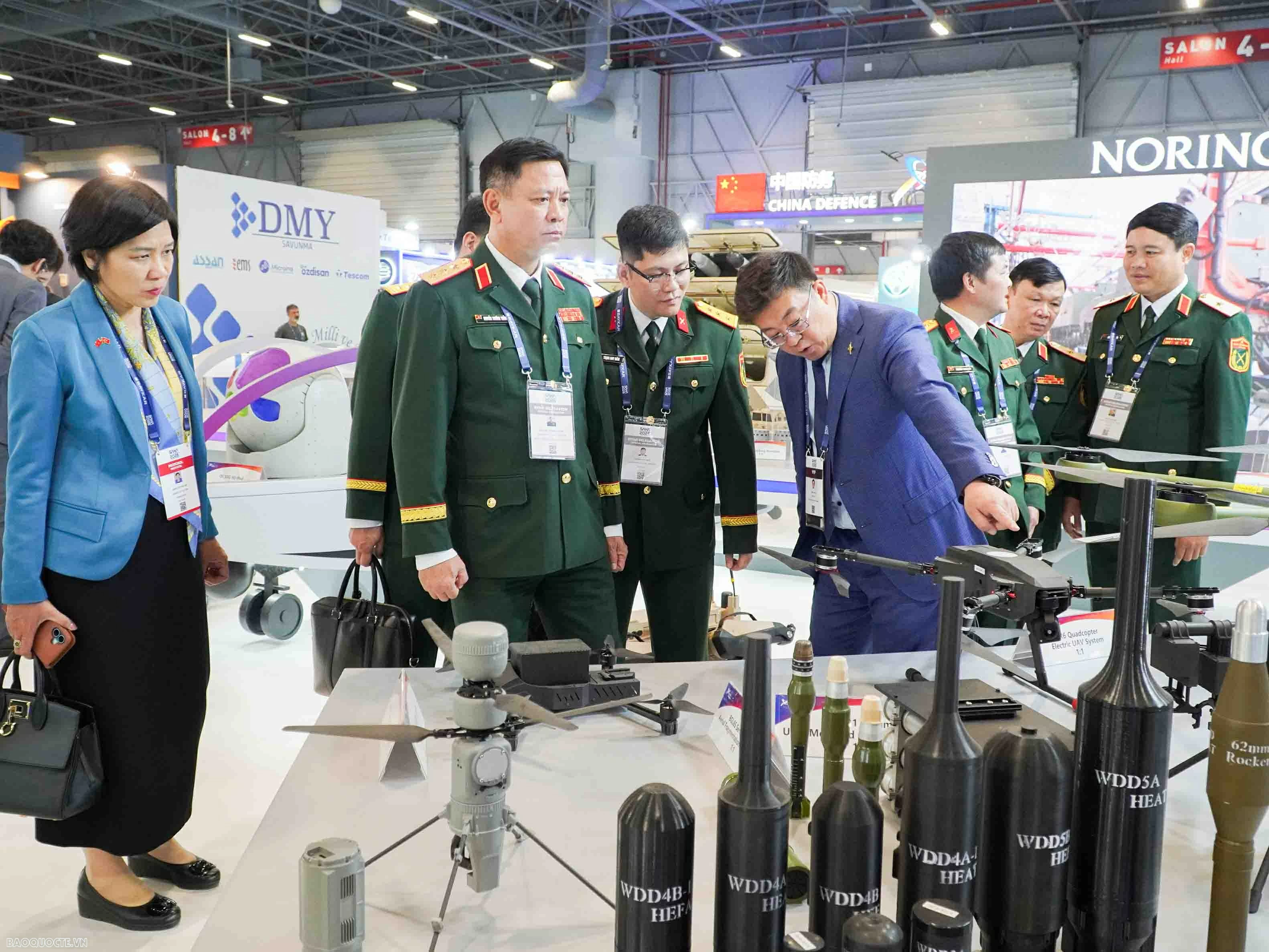 Việt Nam dự Triển lãm Quốc phòng và Hàng không vũ trụ (SAHA) 2026 tại Thổ Nhĩ Kỳ