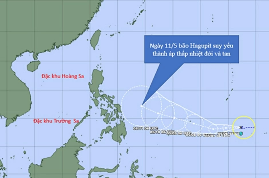 Bão Hagupit xuất hiện trên Thái Bình Dương, lý do ít khả năng vào Biển Đông Bão Hagupit xuất hiện trên Thái Bình Dương, lý do ít khả năng vào Biển Đông