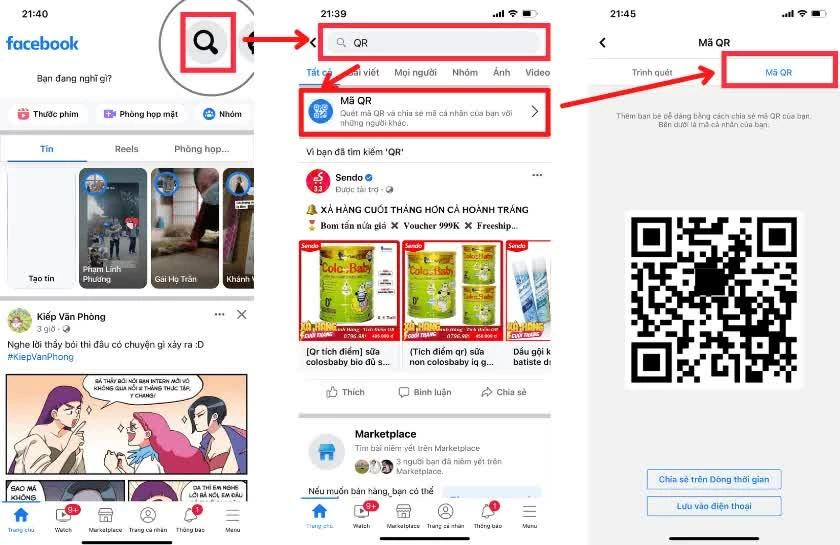 Cách tạo mã QR Facebook hiệu quả và dễ dàng.