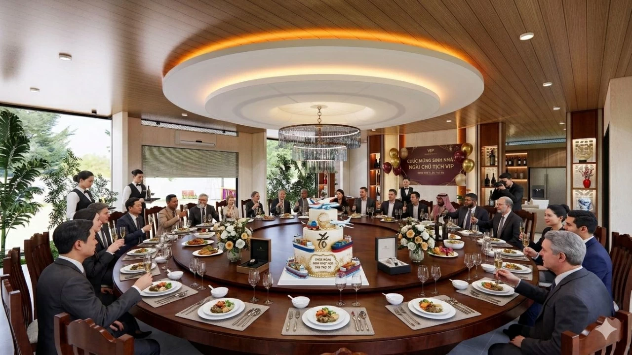 VIP Restaurant chính là khởi đầu cho những cái bắt tay chiến lược.