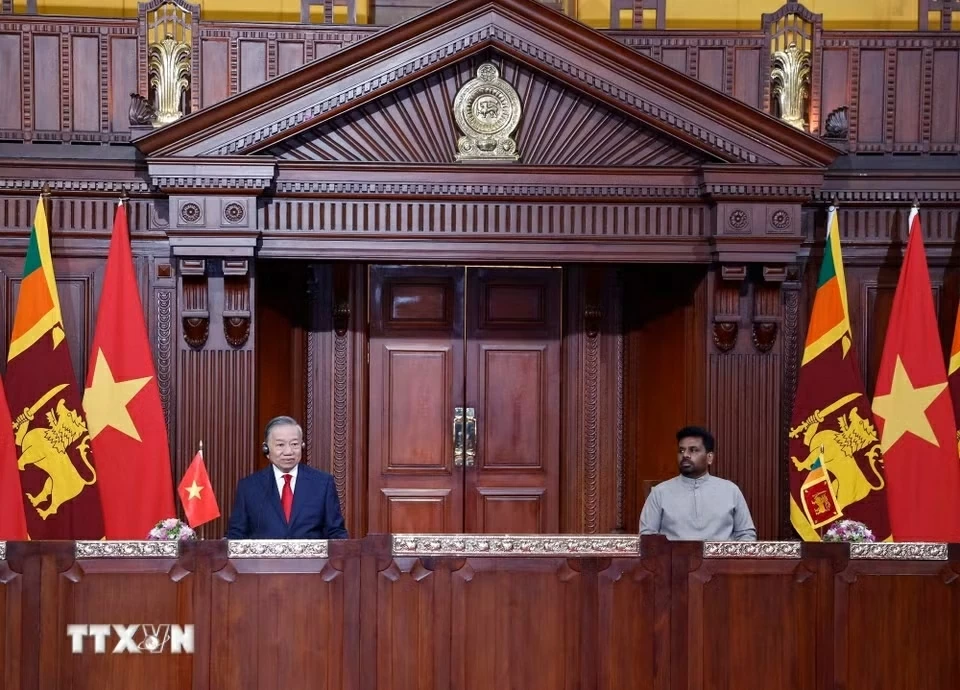 Tổng Bí thư, Chủ tịch nước Tô Lâm hội đàm với Tổng thống Sri Lanka Anura Kumara Dissanayake