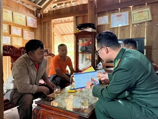Điểm tựa bình yên của nhân dân biên giới