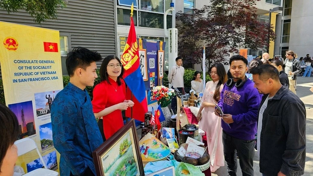 Lan tỏa bản sắc Việt Nam trong Ngày hội văn hóa Tháng Di sản người Mỹ gốc Á và các đảo Thái Bình Dương (AAPI) tại San Francisco