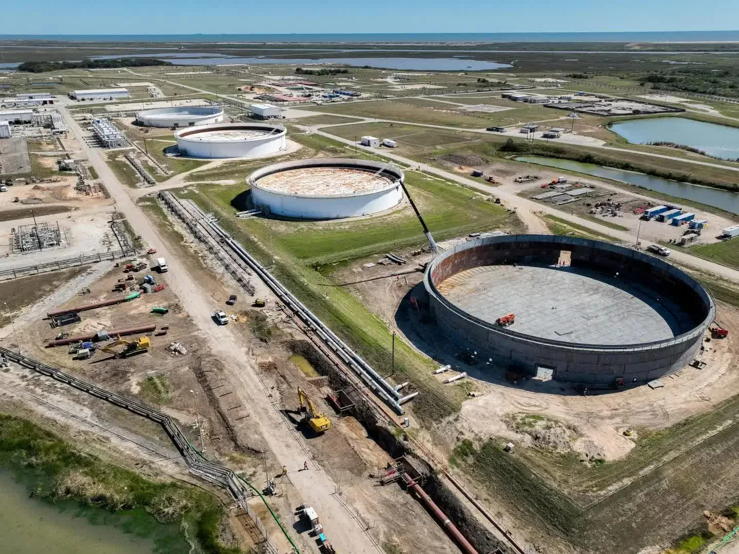 Kho dự trữ Dầu mỏ chiến lược Mỹ tại bang Texas, một trong những nguồn cung khẩn cấp được Washington mở thêm để hạ nhiệt giá năng lượng toàn cầu. (Nguồn: Fortune)