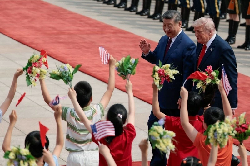 Tổng thống Trump thăm Bắc Kinh: So găng vị thế siêu cường kinh tế của Mỹ và Trung Quốc Tổng thống Trump thăm Bắc Kinh: So găng vị thế siêu cường kinh tế của Mỹ và Trung Quốc