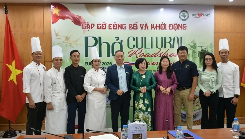 Phở Việt lên đường tới châu Âu bằng hành trình ngoại giao văn hóa Phở Việt lên đường tới châu Âu bằng hành trình ngoại giao văn hóa