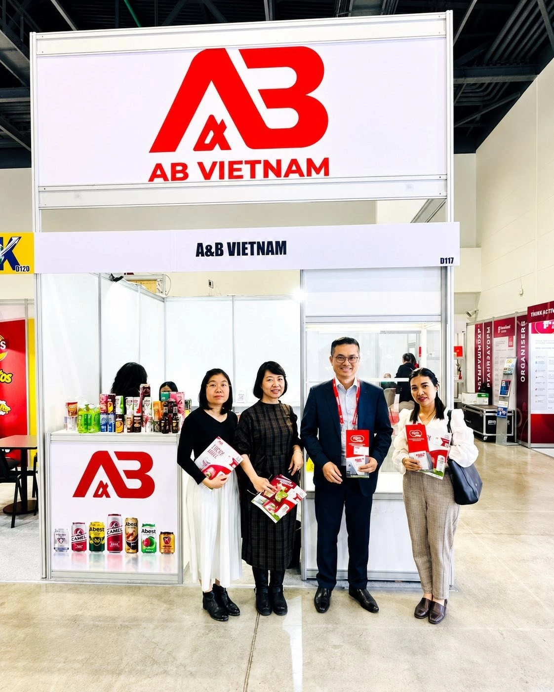 Hàng Việt Nam quảng bá tại InterFood Astana 2026 Hàng Việt Nam quảng bá tại InterFood Astana 2026