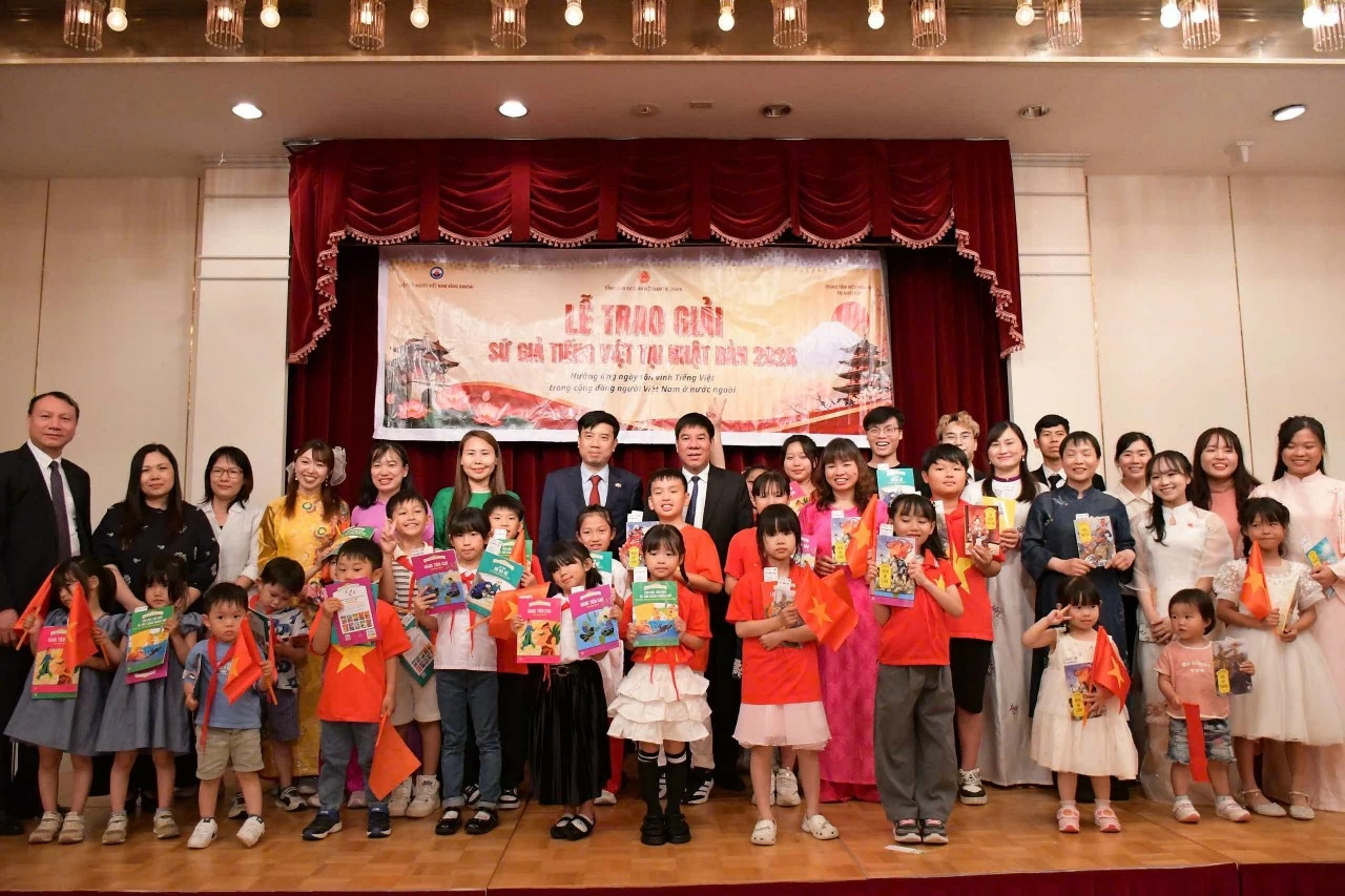 Lễ trao giải 'Sứ giả tiếng Việt tại Nhật Bản' năm 2026 và khai giảng lớp tiếng Việt Trường Việt ngữ Cây Tre