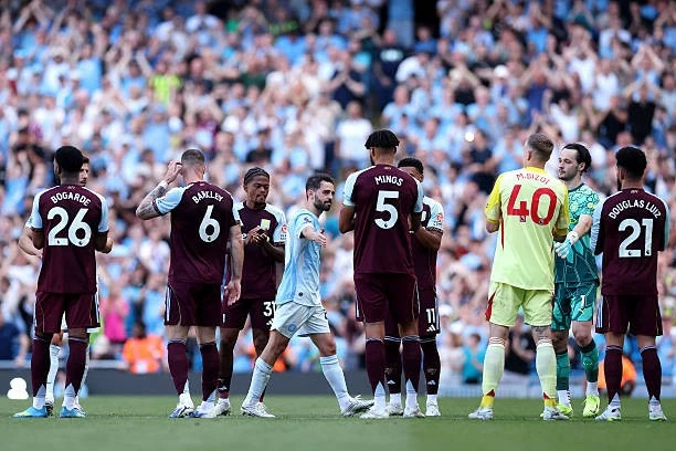 Khoảnh khắc chia tay Man City của Bernado Silva. (Nguồn: Getty Images)