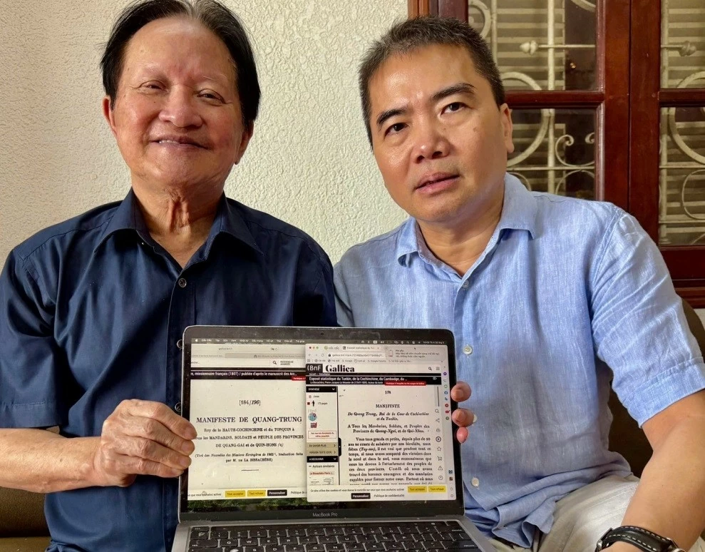 Tư liệu lưu trữ quốc gia Pháp hé lộ sự thật về lịch sử Việt Nam thời vua Quang Trung