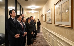 Thăm nơi Bác Hồ từng làm việc tại Boston (Hoa Kỳ) nhân dịp kỷ niệm 136 năm ngày sinh của Người