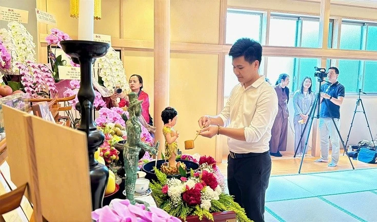 Đại lễ Phật đản 2026 và Lễ nhập tự chùa Đại Ân Tokyo: Dấu ấn tâm linh, lan tỏa giá trị Việt nơi xa xứ Đại lễ Phật đản 2026 và Lễ nhập tự chùa Đại Ân Tokyo: Dấu ấn tâm linh, lan tỏa giá trị Việt nơi xa xứ