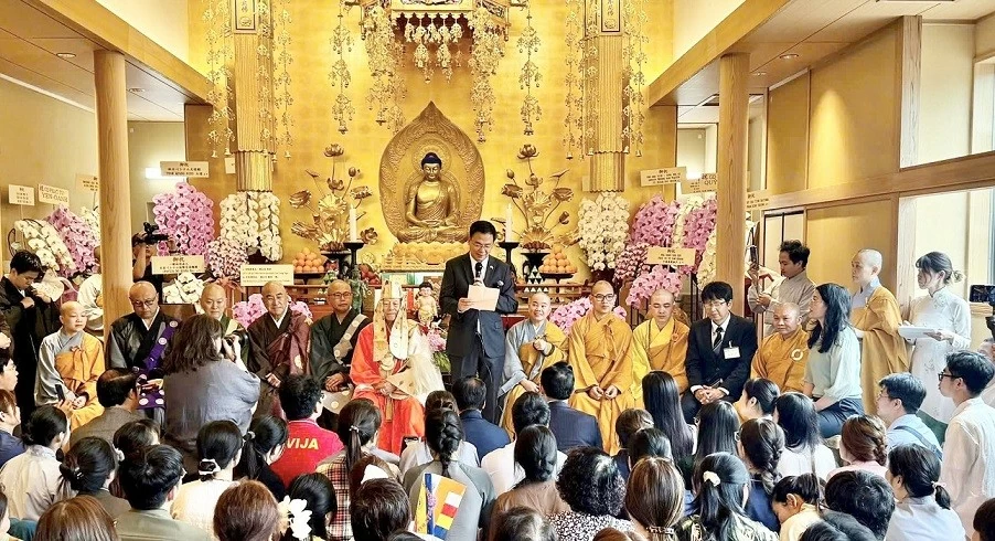 Đại lễ Phật đản 2026 và Lễ nhập tự chùa Đại Ân Tokyo: Dấu ấn tâm linh, lan tỏa giá trị Việt nơi xa xứ Đại lễ Phật đản 2026 và Lễ nhập tự chùa Đại Ân Tokyo: Dấu ấn tâm linh, lan tỏa giá trị Việt nơi xa xứ