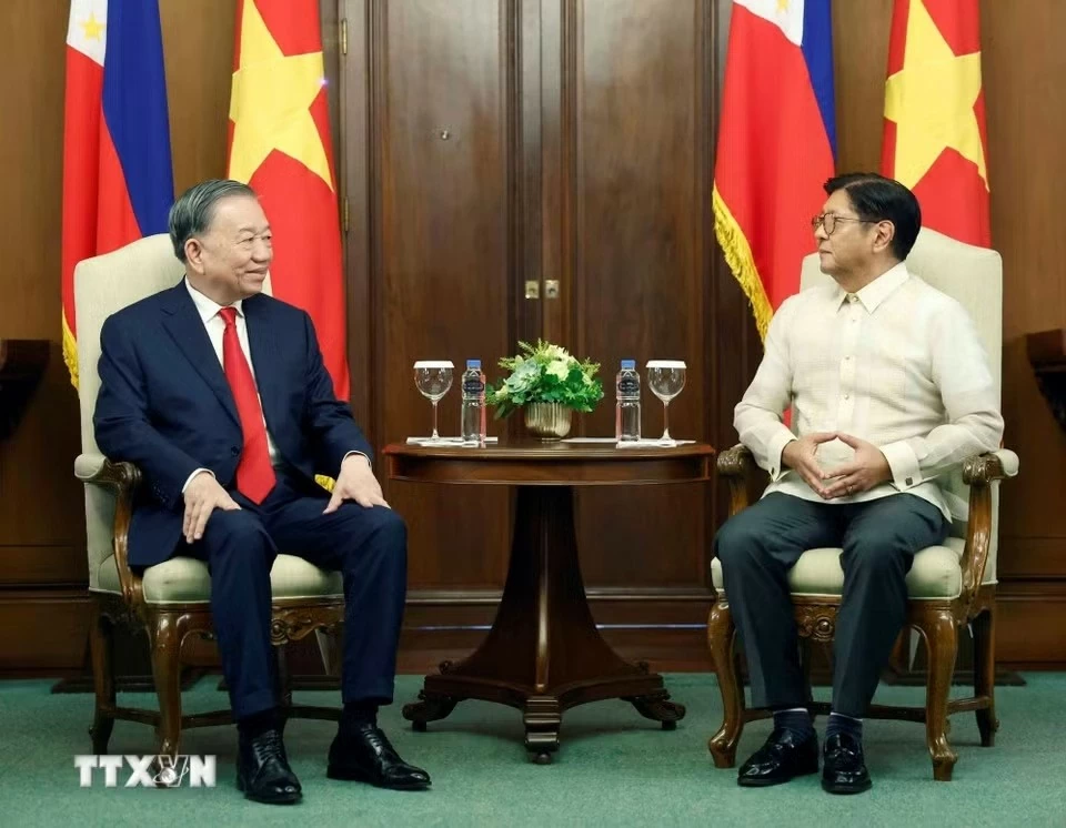 Tổng Bí thư, Chủ tịch nước Tô Lâm hội đàm với Tổng thống Philippines Tổng Bí thư, Chủ tịch nước Tô Lâm hội đàm với Tổng thống Philippines
