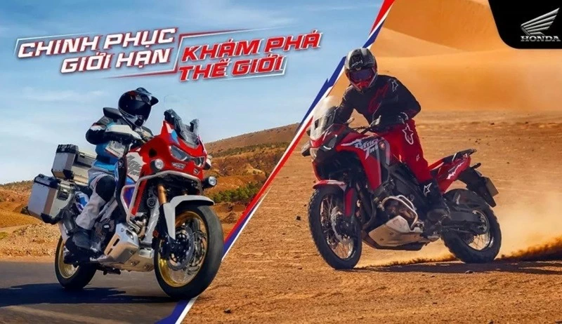 Honda Africa Twin 2026 dự kiến có mặt tại các cửa hàng Honda DreamWing trên toàn quốc từ ngày 15/6/2026.