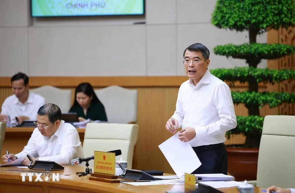 Thủ tướng Chính phủ Lê Minh Hưng chủ trì phiên họp Chính phủ thường kỳ tháng 5