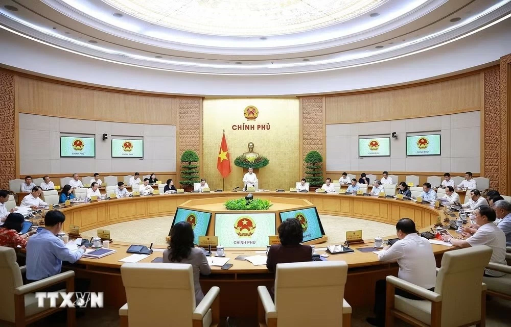 Thủ tướng Chính phủ Lê Minh Hưng: Tập trung thực hiện đồng bộ các giải pháp thúc đẩy tăng trưởng Thủ tướng Chính phủ Lê Minh Hưng: Tập trung thực hiện đồng bộ các giải pháp thúc đẩy tăng trưởng
