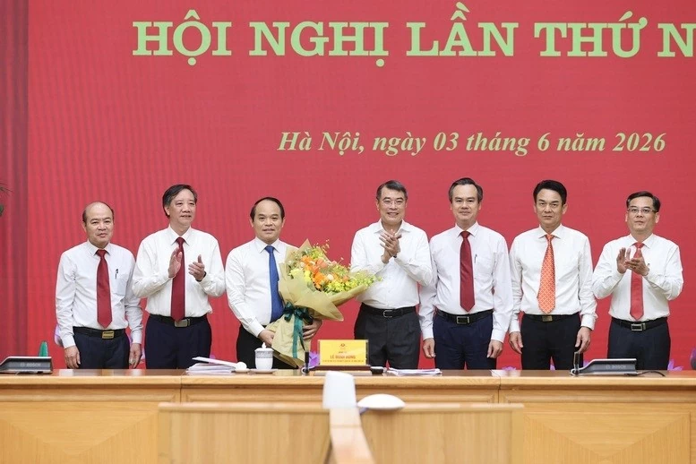 Đồng chí Lê Minh Hưng chủ trì hội nghị Ban Chấp hành Đảng bộ Chính phủ