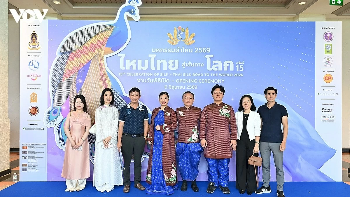 Đoàn Đại sứ quán Việt Nam tại Thái Lan tham dự sự kiện. (Nguồn: VOV) Đoàn Đại sứ quán Việt Nam tại Thái Lan tham dự sự kiện. (Nguồn: VOV)