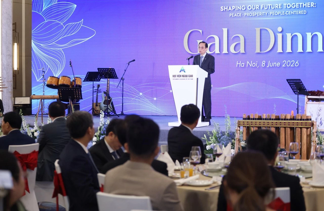 Tiệc chiêu đãi Diễn đàn Tương lai ASEAN 2026. (Ảnh: Thành Long) Tiệc chiêu đãi Diễn đàn Tương lai ASEAN 2026. (Ảnh: Thành Long)