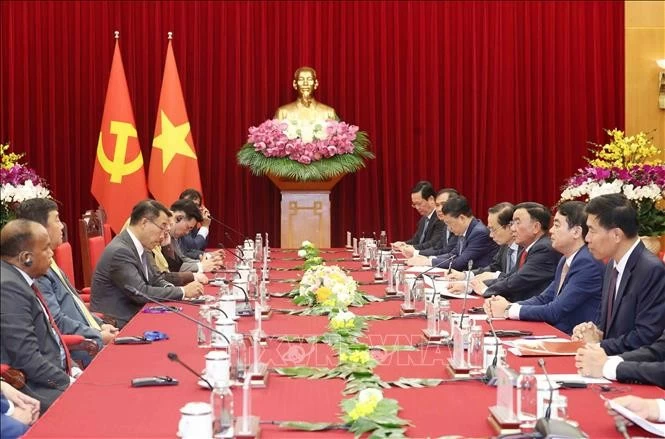 Thường trực Ban Bí thư Trần Cẩm Tú: Đảng Cộng sản Việt Nam mong muốn mở rộng quan hệ với các chính đảng trên thế giới