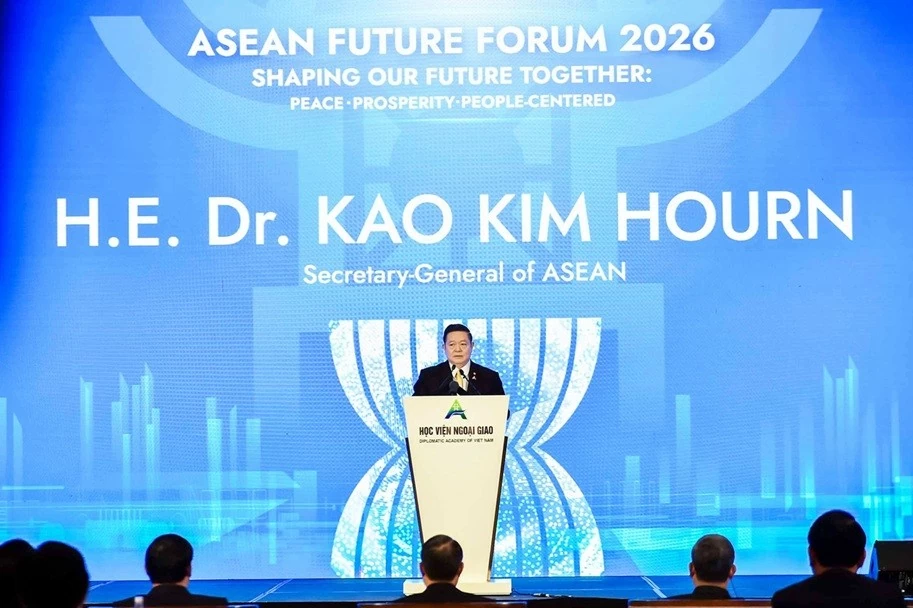 (Trực tiếp) Khai mạc Diễn đàn Tương lai ASEAN 2026: Duy trì tâm thế chiến lược trong thế giới phân mảnh và biến động (Trực tiếp) Khai mạc Diễn đàn Tương lai ASEAN 2026: Duy trì tâm thế chiến lược trong thế giới phân mảnh và biến động