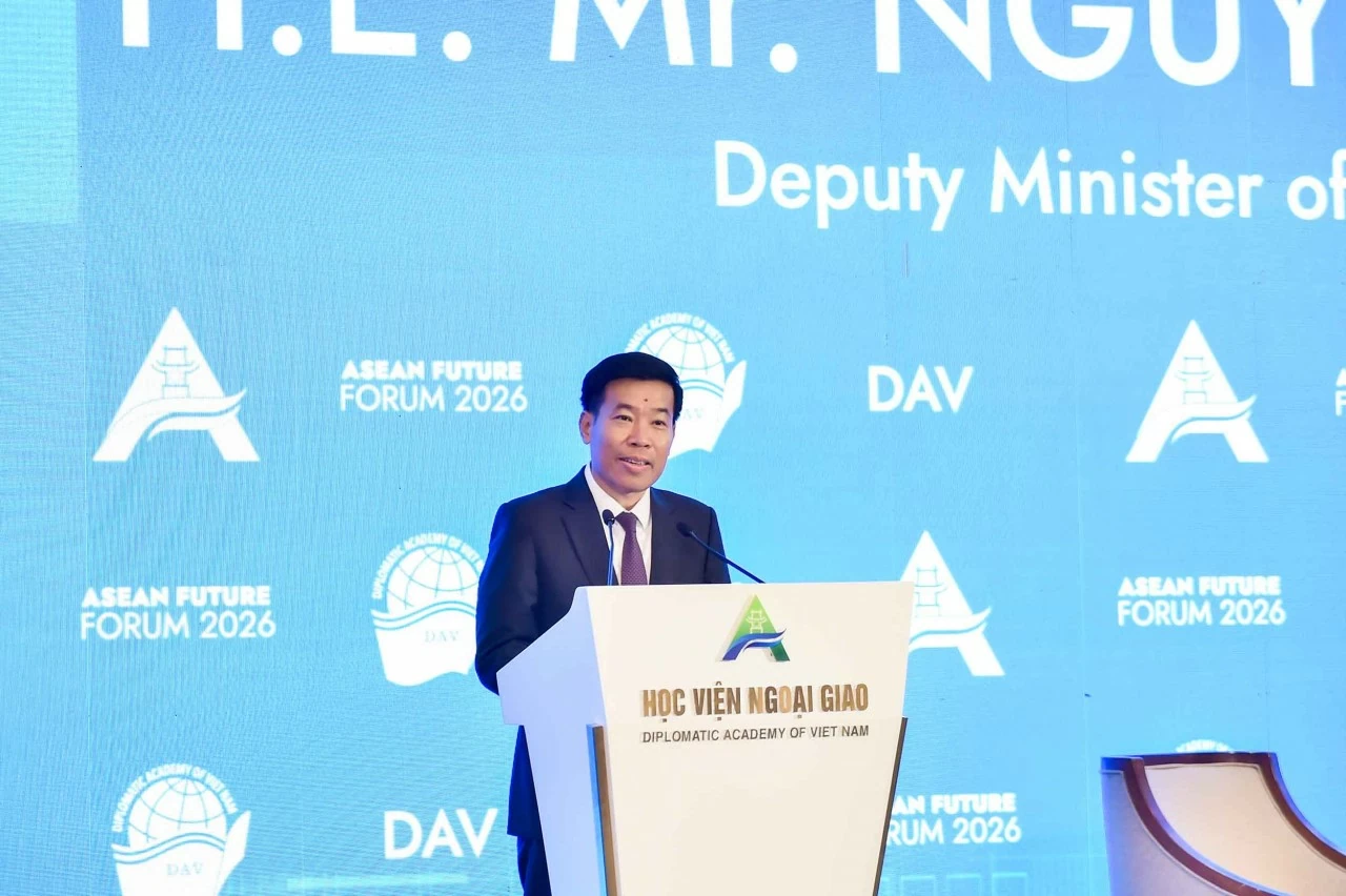 Ủy viên Trung ương Đảng, Phó Bí thư Thường trực Đảng ủy Bộ, Thứ trưởng Ngoại giao Nguyễn Mạnh Cường: Một ASEAN tự cường là biết biến kết nối sức mạnh