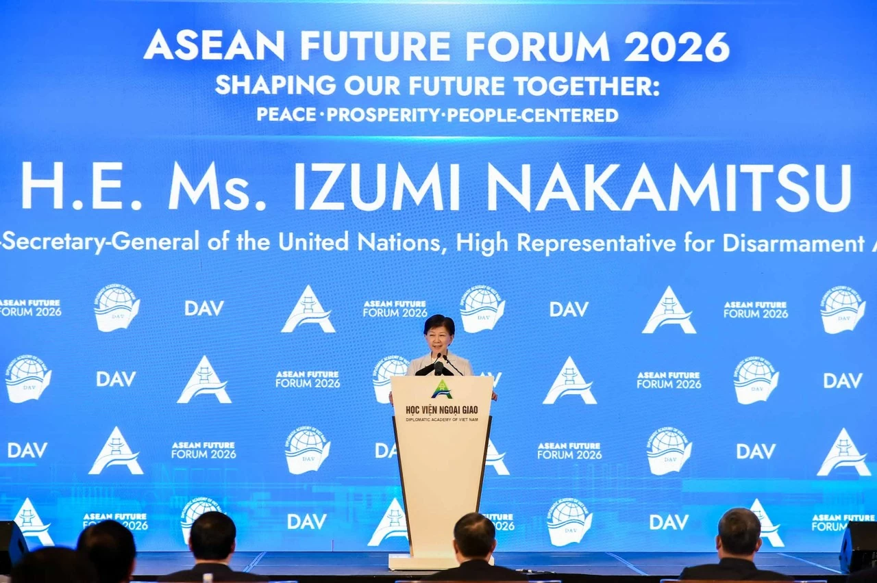 (Trực tiếp) Khai mạc Diễn đàn Tương lai ASEAN 2026: Duy trì tâm thế chiến lược trong thế giới phân mảnh và biến động (Trực tiếp) Khai mạc Diễn đàn Tương lai ASEAN 2026: Duy trì tâm thế chiến lược trong thế giới phân mảnh và biến động