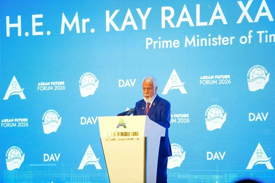 (Trực tiếp) Khai mạc Diễn đàn Tương lai ASEAN 2026: Duy trì tâm thế chiến lược trong thế giới phân mảnh và biến động (Trực tiếp) Khai mạc Diễn đàn Tương lai ASEAN 2026: Duy trì tâm thế chiến lược trong thế giới phân mảnh và biến động