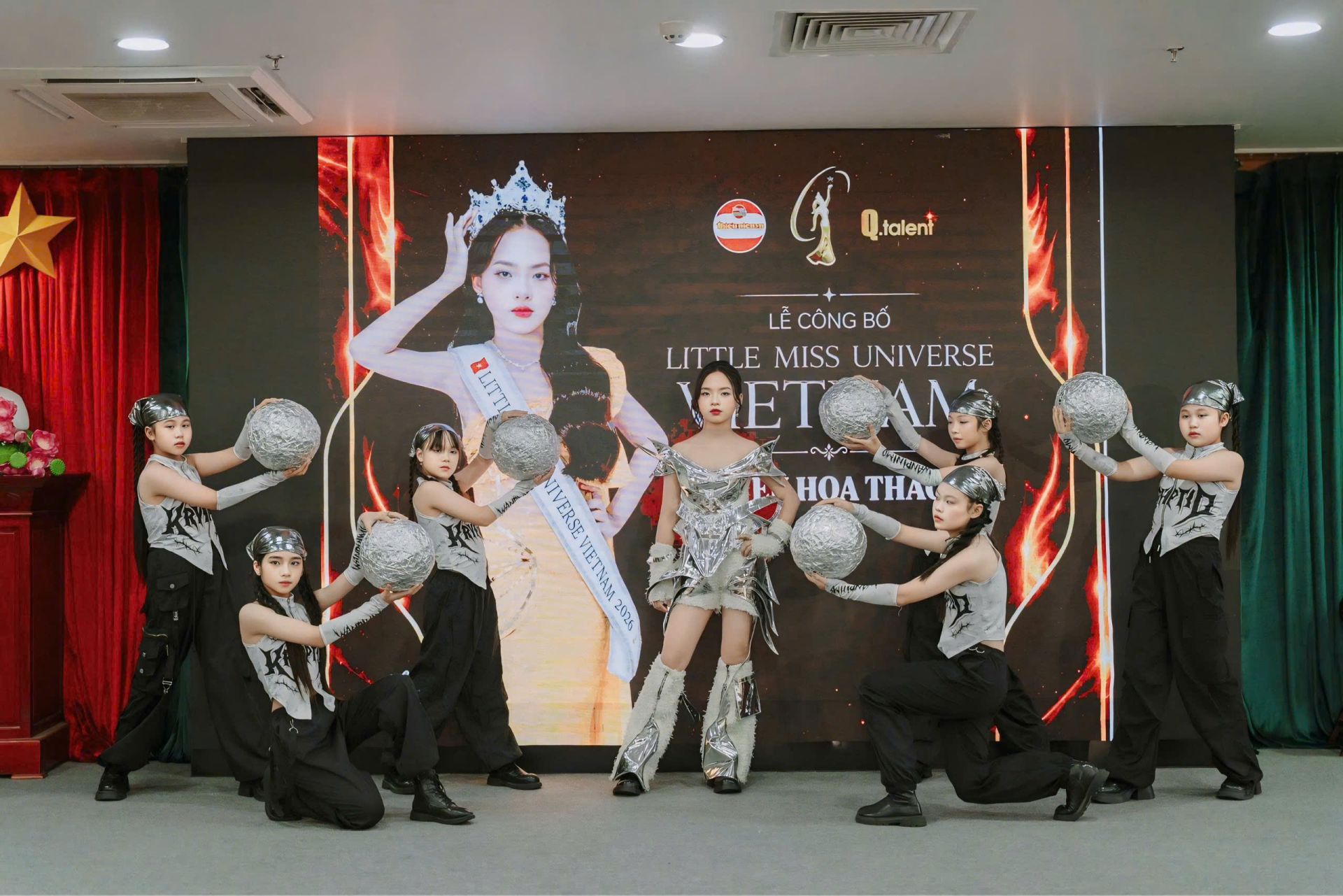 Nguyễn Hoa Thảo Mơ thể hiện sự tự tin, đa tài qua các phần trình diễn nghệ thuật và chia sẻ quyết tâm trước hành trình chinh phục đấu trường Little Miss Universe 2026.