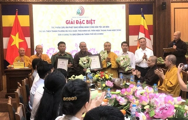 Vinh danh những tác phẩm báo chí xuất sắc viết về Phật giáo năm 2025