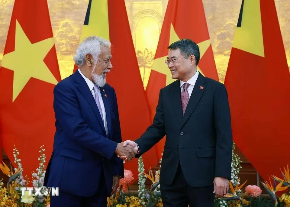 Thủ tướng Chính phủ Lê Minh Hưng hội đàm với Thủ tướng Timor-Leste