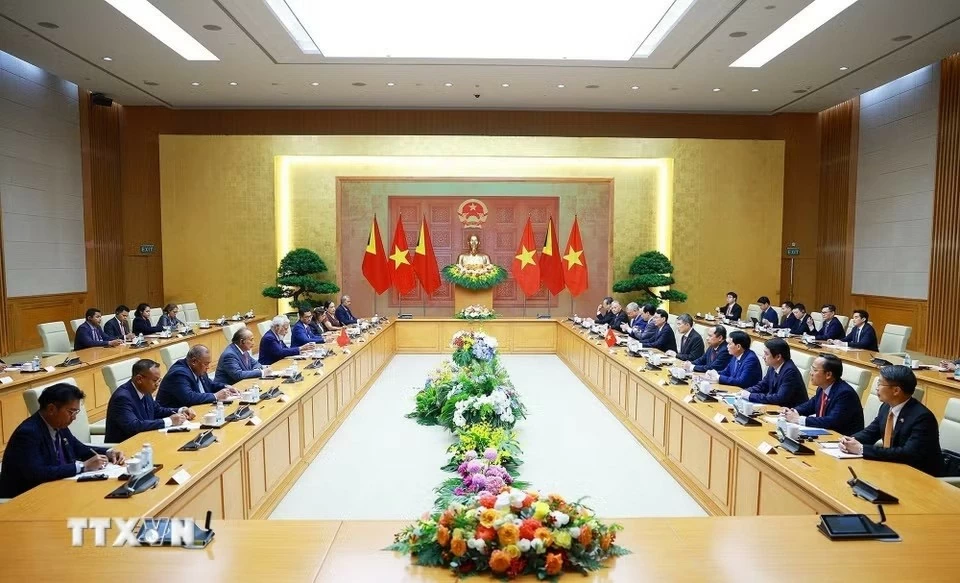 Thủ tướng Chính phủ Lê Minh Hưng hội đàm với Thủ tướng Timor-Leste