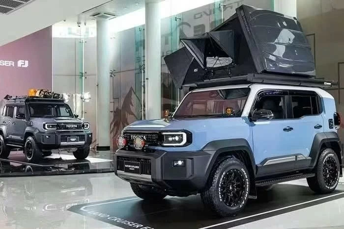 Toyota Land Cruiser FJ được phát triển trên nền tảng khung gầm IMV quen thuộc đang sử dụng trên Fortuner và Hilux. Toyota Land Cruiser FJ được phát triển trên nền tảng khung gầm IMV quen thuộc đang sử dụng trên Fortuner và Hilux.