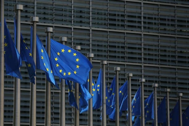 trụ sở của Ủy ban châu Âu (EC), tại Brussels, Bỉ. (Ảnh: Getty Images) trụ sở của Ủy ban châu Âu (EC), tại Brussels, Bỉ. (Ảnh: Getty Images)